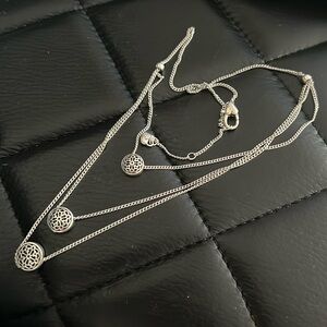 Brighton Ferrara three strand necklace.